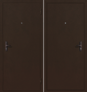 Дверь Йошкар Стройгост 5-1 Металл/Металл Медный Антик